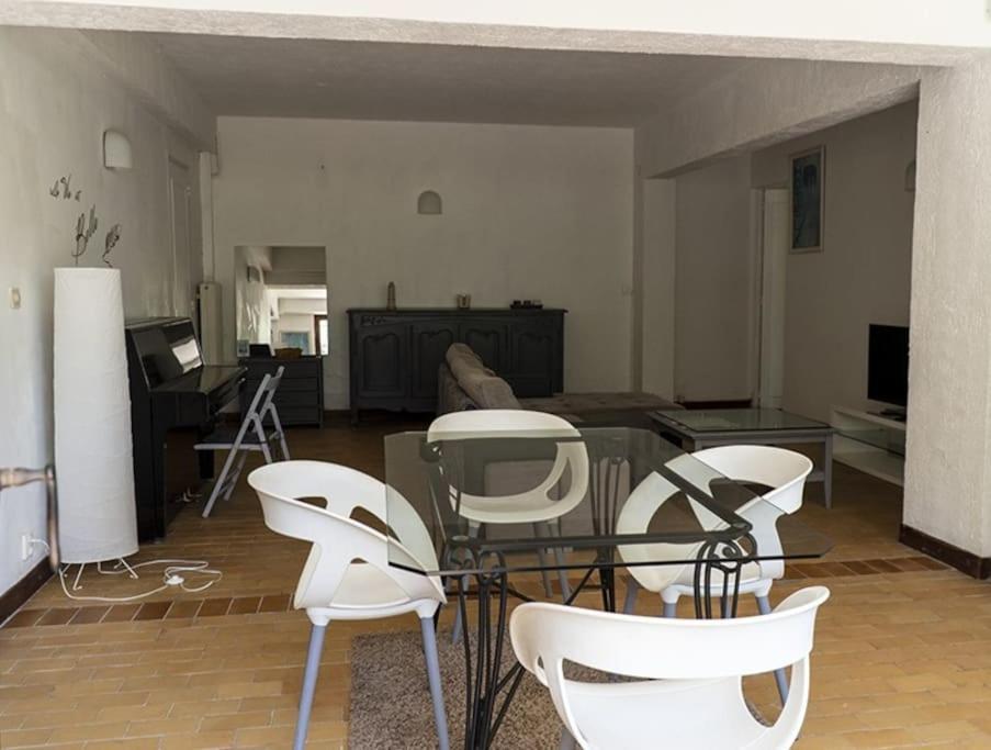 Charmant Rez De Villa Climatise Renove, 90M2 Avec Parking كاسيس المظهر الخارجي الصورة